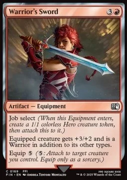 Warrior's Sword [FIN #169] ENGLISH NM