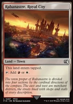 Rabanastre, Royal City [FIN #287] ENGLISH NM