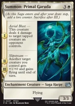 Summon: Primal Garuda [FIN #37] ENGLISH NM