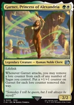 Garnet, Princess of Alexandria [FIN #222] ENGLISH NM