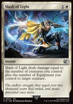 Slash of Light [FIN #32] ENGLISH NM
