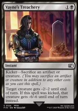 Vayne's Treachery [FIN #124] ENGLISH NM