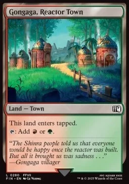 Gongaga, Reactor Town [FIN #280] ENGLISH NM