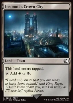 Insomnia, Crown City [FIN #282] ENGLISH NM