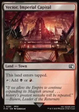 Vector, Imperial Capital [FIN #291] ENGLISH NM