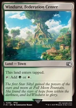 Windurst, Federation Center [FIN #292] ENGLISH NM