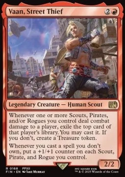 Vaan, Street Thief [FIN #168] ENGLISH NM