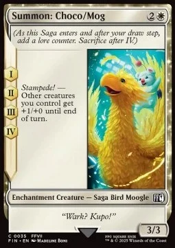 Summon: Choco/Mog [FIN #35] ENGLISH NM