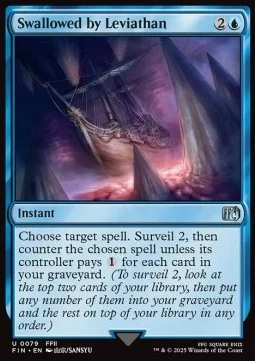 Swallowed by Leviathan [FIN #79] ENGLISH NM