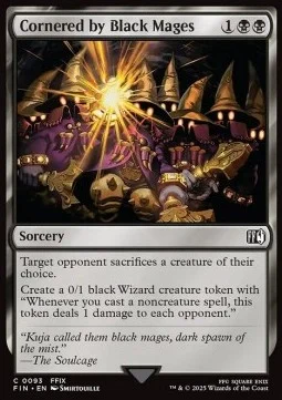 Cornered by Black Mages [FIN #93] ENGLISH NM