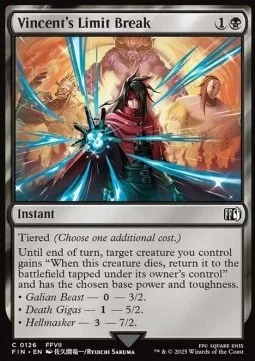 Vincent's Limit Break [FIN #126] ENGLISH NM