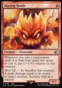 Blazing Bomb [FIN #130] ENGLISH NM