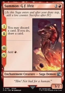 Summon: G.F. Ifrit [FIN #163] ENGLISH NM