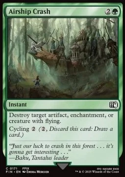 Airship Crash [FIN #171] ENGLISH NM