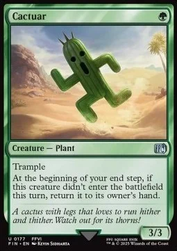 Cactuar [FIN #177] ENGLISH NM