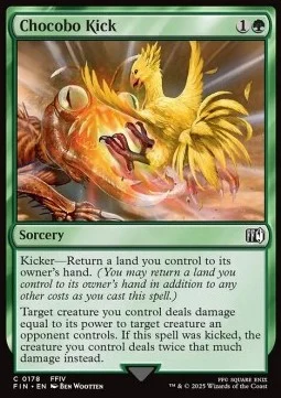 Chocobo Kick [FIN #178] ENGLISH NM