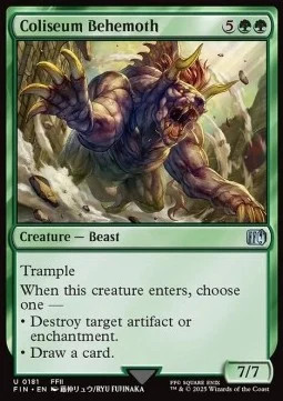 Coliseum Behemoth [FIN #181] ENGLISH NM