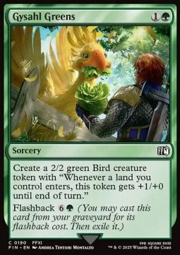 Gysahl Greens [FIN #190] ENGLISH NM