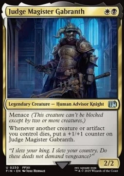 Judge Magister Gabranth [FIN #230] ENGLISH NM