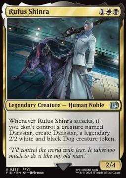 Rufus Shinra [FIN #238] ENGLISH NM