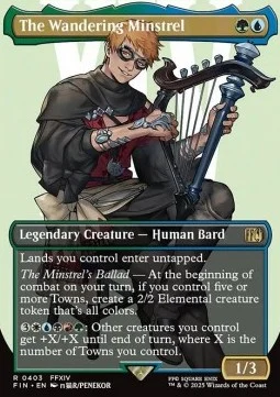 The Wandering Minstrel (V.1) [XFIN #403] ENGLISH NM