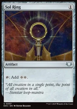 Sol Ring [EOC #57] SPANISH NM