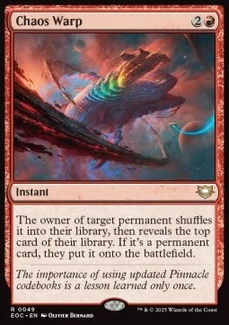 Chaos Warp [EOC #49] SPANISH NM