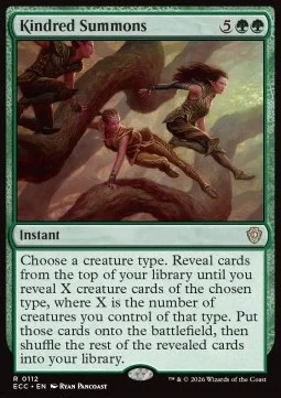 Kindred Summons [ECC #112] ENGLISH NM