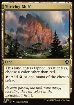 Thriving Bluff [ECC #170] ENGLISH NM