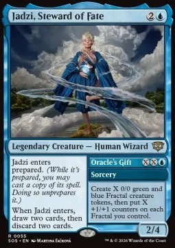 Jadzi, Steward of Fate // Oracle's Gift [SOS #55] SPANISH NM