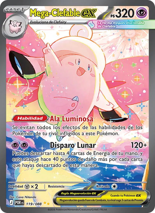Mega Clefable ex