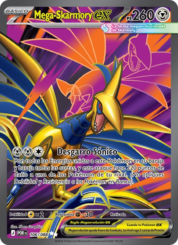 Mega Skarmory ex