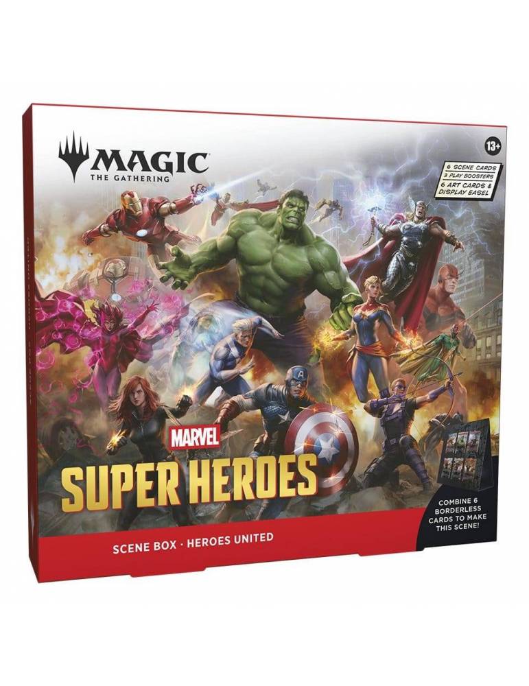 Magic: Marvel Super Heroes - Caja de escena Heroes United (Inglés)