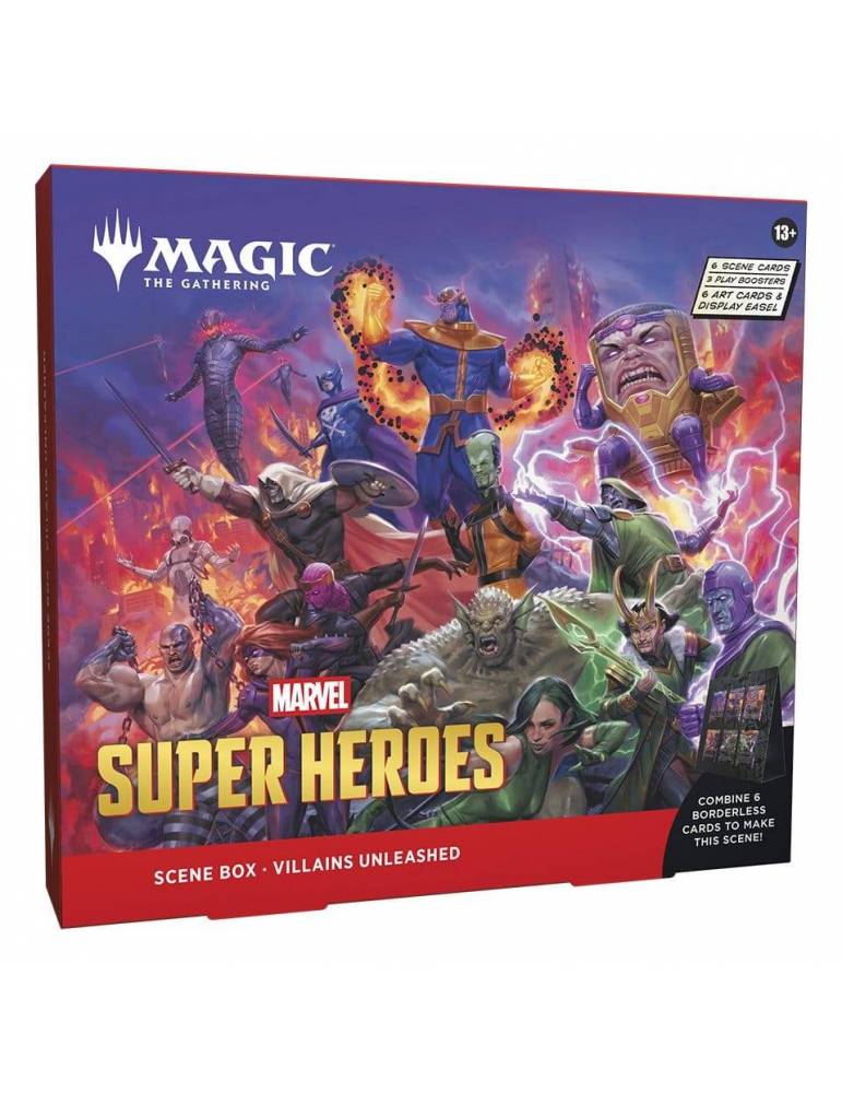 Magic: Marvel Super Heroes - Caja de escena Villains Unleashed (Inglés)
