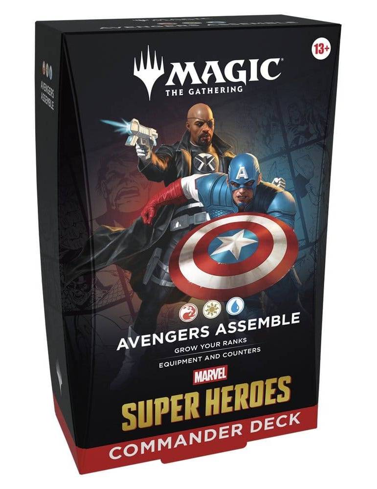 Magic: Marvel Super Heroes - Commander Deck Avengers Assemble (Inglés)