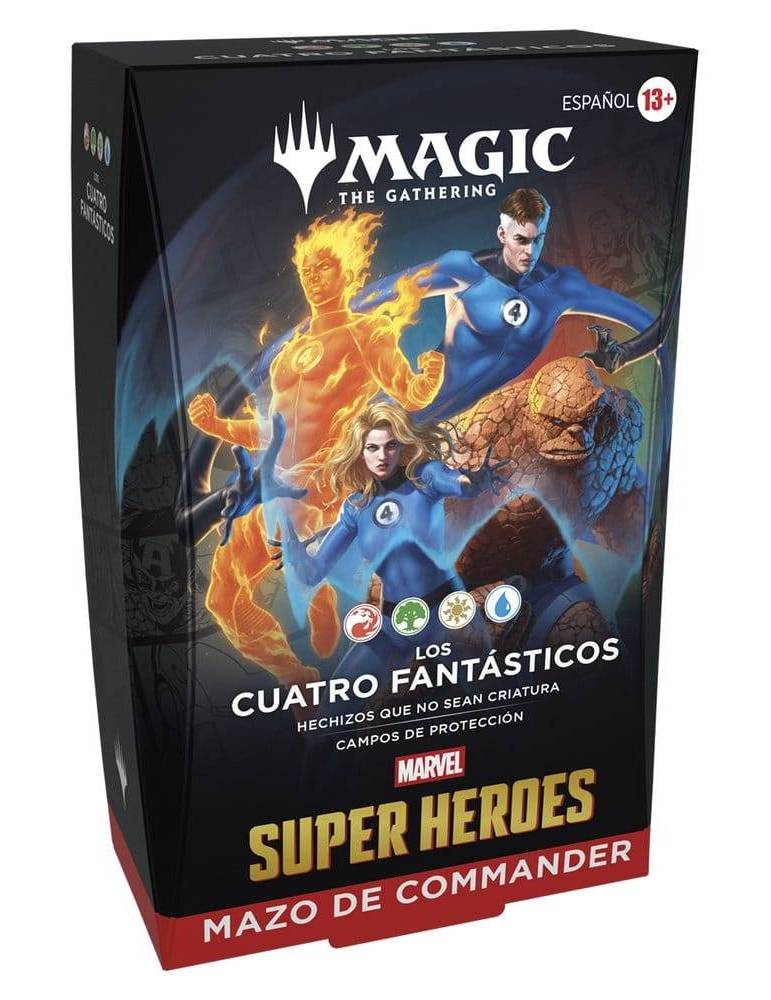 Magic: Marvel Super Heroes - Commander Deck Los Cuatro Fantásticos (Castellano)