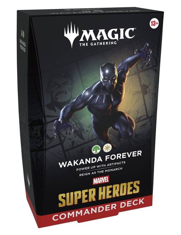 Magic: Marvel Super Heroes - Commander Deck Wakanda Forever (Inglés)