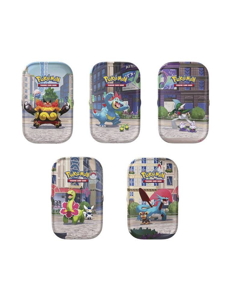 Pokémon TCG: Mini Lata Ciudad Luminalia (Castellano) (1 unidad) (Aleatoria)
