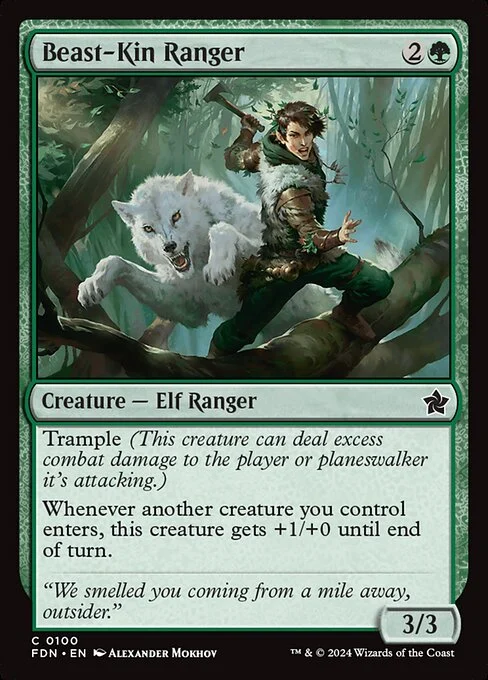 Beast-Kin Ranger [FDN #100] SPANISH NM