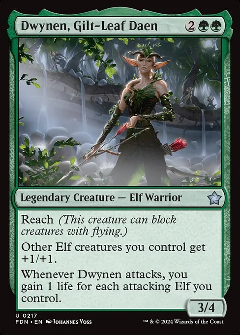 Dwynen, Gilt-Leaf Daen [FDN #217] SPANISH NM
