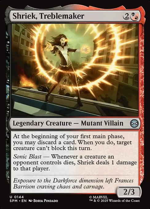 Shriek, Treblemaker [SPM #144] ENGLISH NM