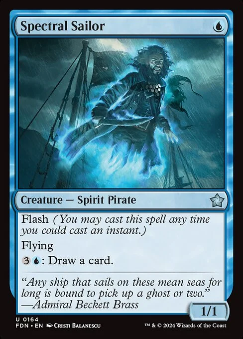 Spectral Sailor [FDN #164] SPANISH NM