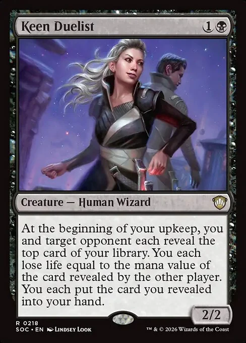 Keen Duelist [SOC #218] SPANISH NM