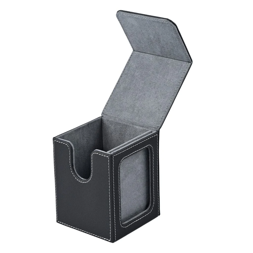 Deck Box Commander Black Grey - Material