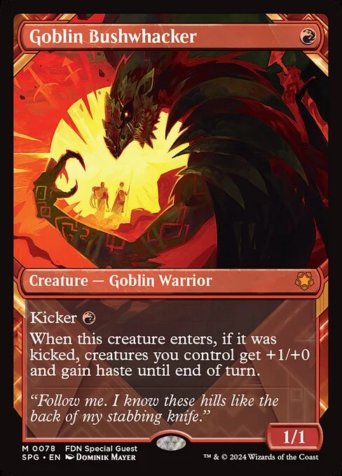 Goblin Bushwhacker [SPG #78] SPANISH NM