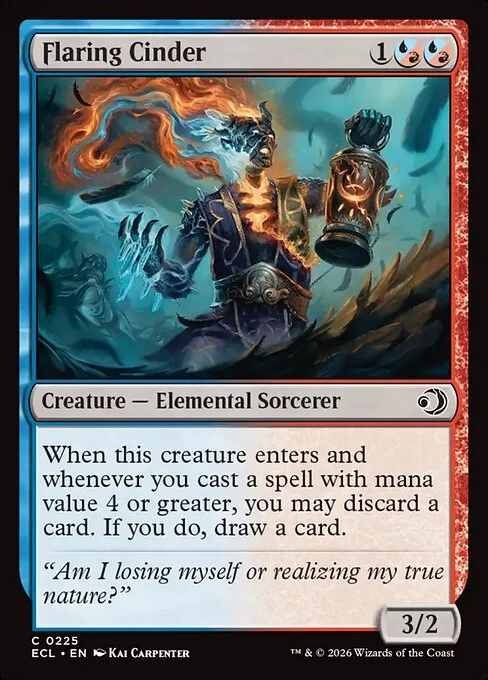 Flaring Cinder [ECL #225] ENGLISH NM