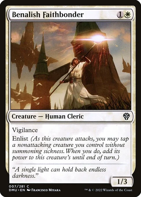 Benalish Faithbonder [DMU #7] SPANISH NM