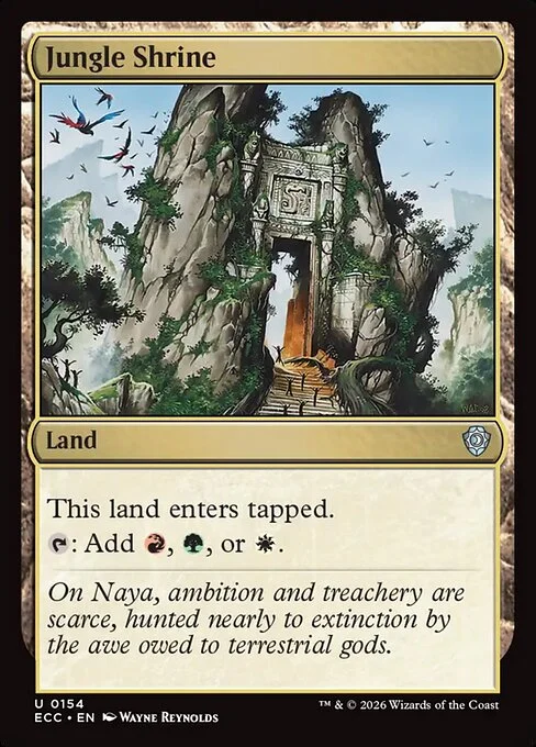 Jungle Shrine [ECC #154] ENGLISH NM
