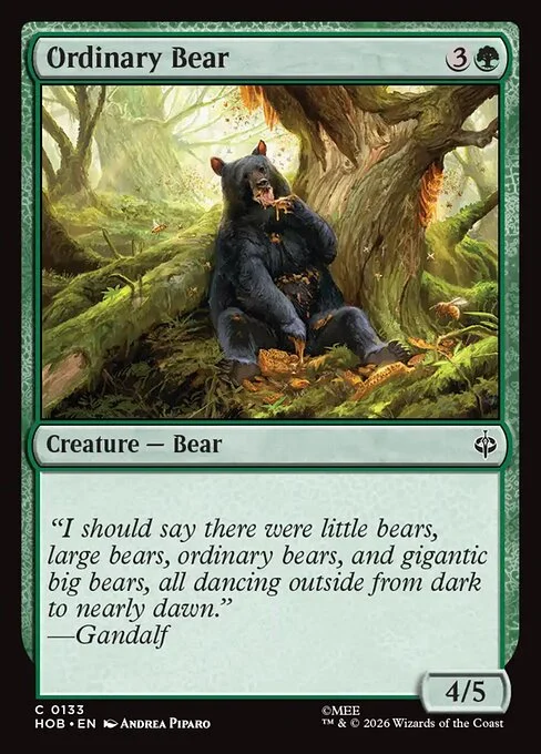 Ordinary Bear [HOB #133] SPANISH NM