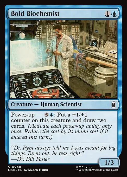 Bold Biochemist [MSH #48] SPANISH NM
